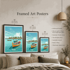 Banjul - Gambia - Travel Wall Poster Print Home Deco | Modern Style - Travel Art Poster Print