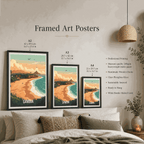 Gambia - Travel Wall Poster Print Home Deco | Modern Style - Travel Art Poster Print