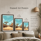 Serekunda - Gambia - Travel Wall Poster Print Home Deco | Modern Style - Travel Art Poster Print