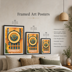 Astronomical Clock - Batumi - Georgia - Travel Wall Art Print - Art Print - Travel Art Poster
