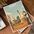 Batumi City - Georgia - Travel Wall Art Print - Art Print - Travel Art Poster