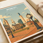 Batumi City - Georgia - Travel Wall Art Print - Art Print - Travel Art Poster