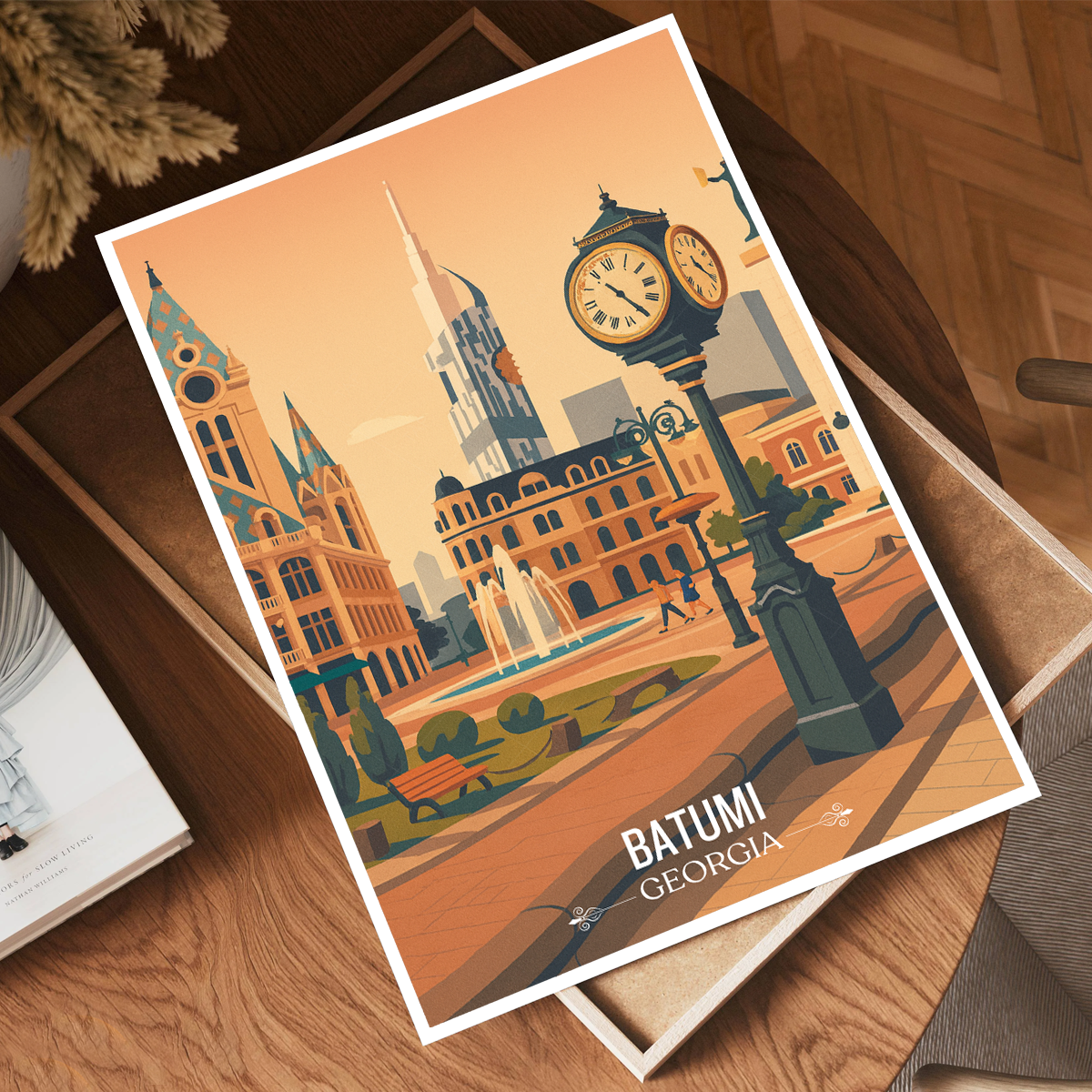 Batumi - Georgia - Travel Wall Art Print - Art Print - Travel Art Poster