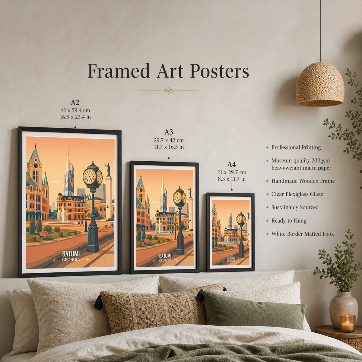 Batumi - Georgia - Travel Wall Art Print - Art Print - Travel Art Poster