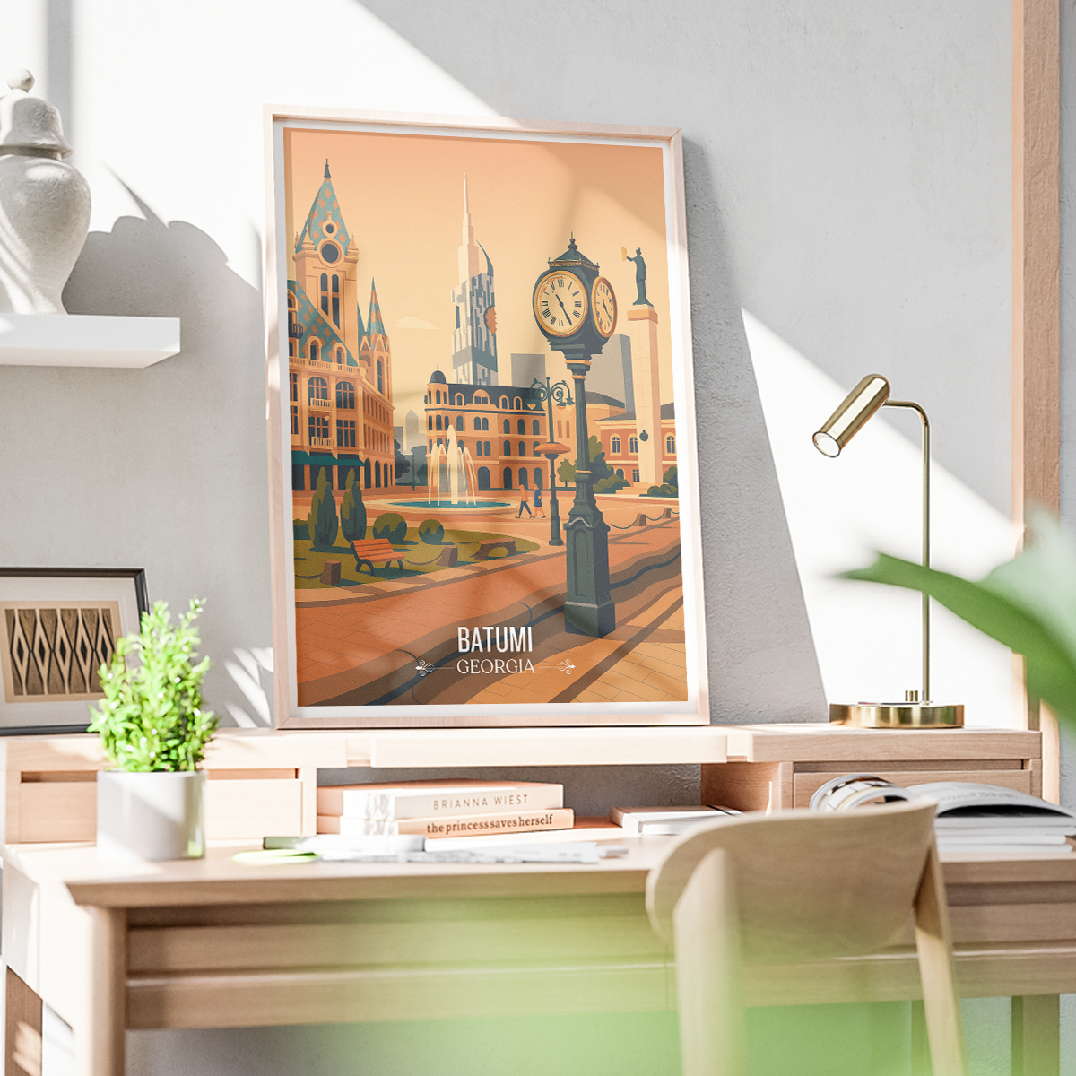 Batumi - Georgia - Travel Wall Art Print - Art Print - Travel Art Poster