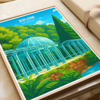Borjomi City - Georgia - Travel Wall Art Print - Art Print - Travel Art Poster