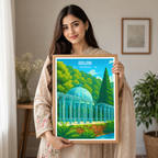 Borjomi City - Georgia - Travel Wall Art Print - Art Print - Travel Art Poster