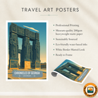 Chronicles of Georgia – Tbilisi - Georgia - Travel Wall Art Print - Art Print - Travel Art Poster