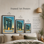 Chronicles of Georgia – Tbilisi - Georgia - Travel Wall Art Print - Art Print - Travel Art Poster