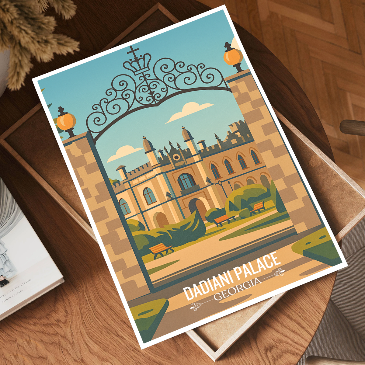 Dadiani Palace - Georgia - Travel Wall Art Print - Art Print - Travel Art Poster