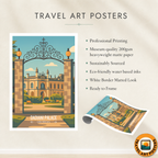 Dadiani Palace - Georgia - Travel Wall Art Print - Art Print - Travel Art Poster