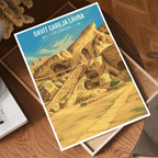 Davit Gareja Lavra – Georgia - Travel Wall Art Print - Art Print - Travel Art Poster