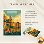 Narikala Fortress – Georgia - Travel Wall Art Print - Art Print - Travel Art Poster