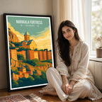 Narikala Fortress – Georgia - Travel Wall Art Print - Art Print - Travel Art Poster