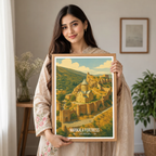 Narikala Fortress - Tbilisi – Georgia - Travel Wall Art Print - Art Print - Travel Art Poster