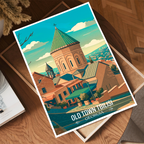 Old Town Tbilisi – Georgia - Travel Wall Art Print - Art Print - Travel Art Poster