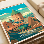 Old Town Tbilisi – Georgia - Travel Wall Art Print - Art Print - Travel Art Poster
