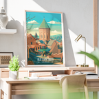 Old Town Tbilisi – Georgia - Travel Wall Art Print - Art Print - Travel Art Poster