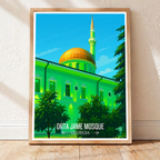 Orta Jame Mosque – Georgia - Travel Wall Art Print - Art Print - Travel Art Poster