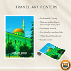 Orta Jame Mosque – Georgia - Travel Wall Art Print - Art Print - Travel Art Poster