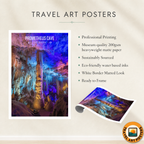 Prometheus Cave – Georgia - Travel Wall Art Print - Art Print - Travel Art Poster