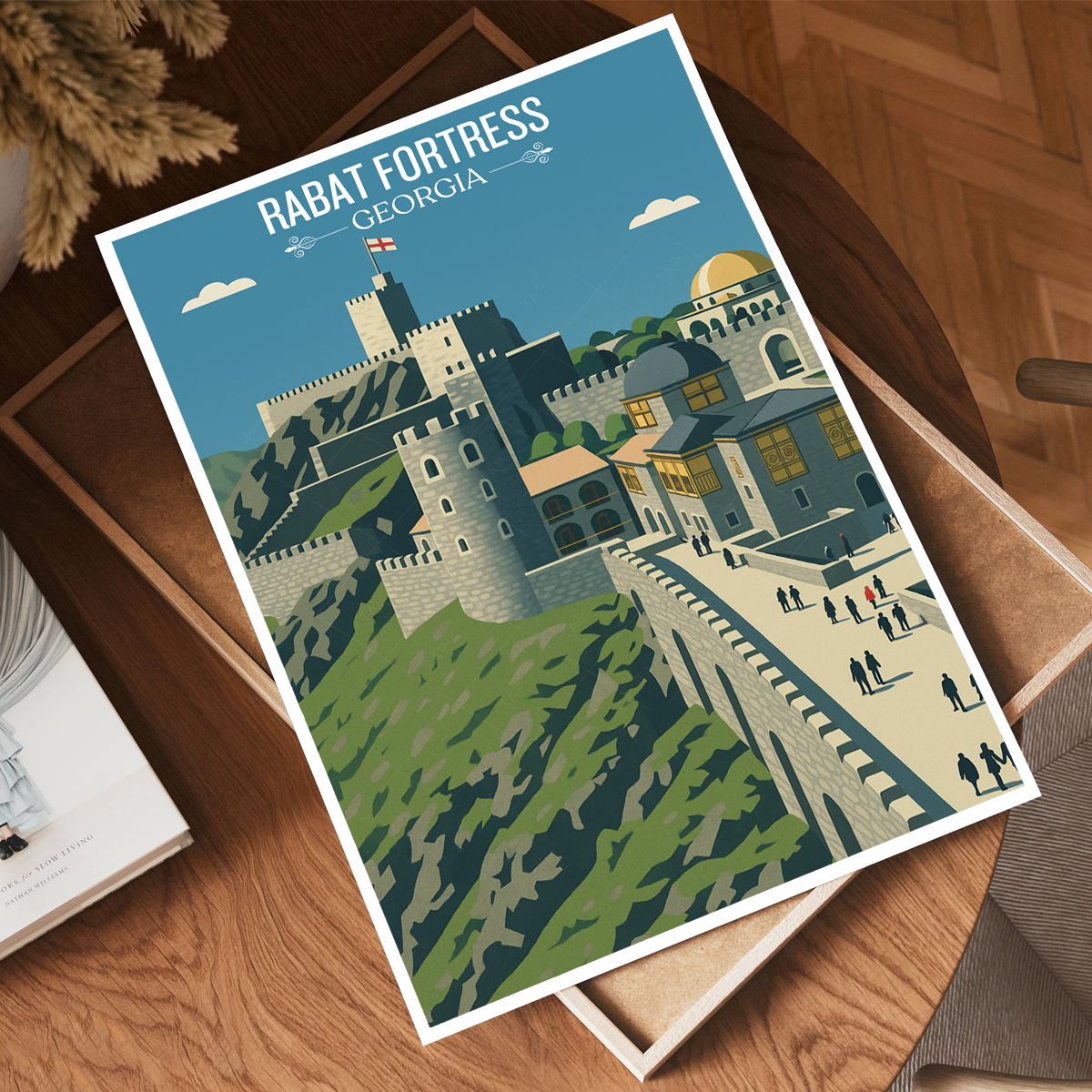 Rabat Fortress – Georgia - Travel Wall Art Print - Art Print - Travel Art Poster