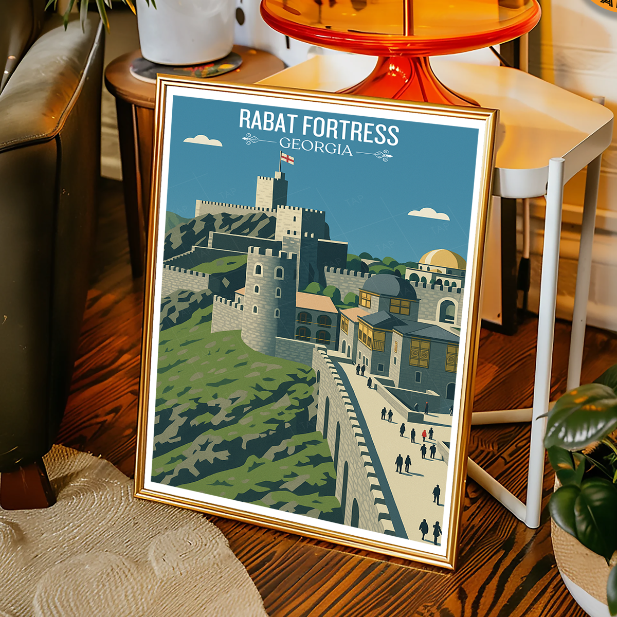 Rabat Fortress – Georgia - Travel Wall Art Print - Art Print - Travel Art Poster