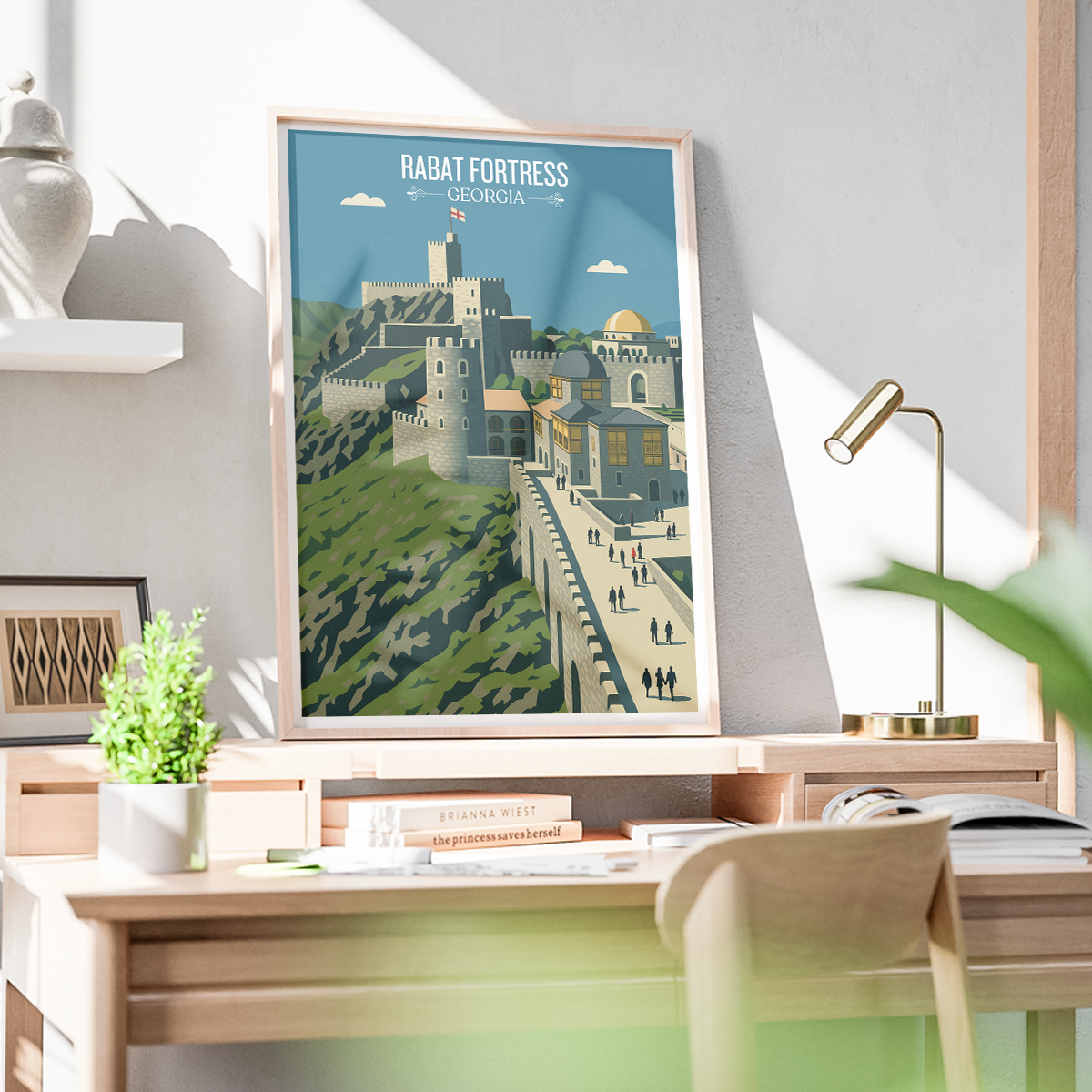 Rabat Fortress – Georgia - Travel Wall Art Print - Art Print - Travel Art Poster