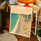 Sarpi Beach – Georgia - Travel Wall Art Print - Art Print - Travel Art Poster