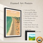 Sarpi Beach – Georgia - Travel Wall Art Print - Art Print - Travel Art Poster