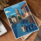 Sighnaighi – Georgia - Travel Wall Art Print - Art Print - Travel Art Poster