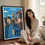 Sighnaighi – Georgia - Travel Wall Art Print - Art Print - Travel Art Poster