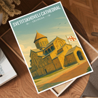Svetitskhoveli Cathedral – Georgia - Travel Wall Art Print - Art Print - Travel Art Poster