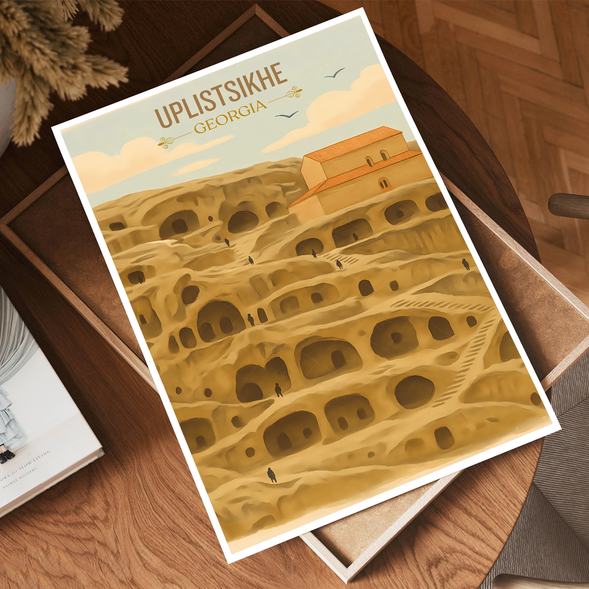 Uplistsikhe Cave City – Georgia - Travel Wall Art Print - Art Print - Travel Art Poster