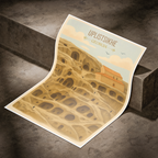 Uplistsikhe Cave City – Georgia - Travel Wall Art Print - Art Print - Travel Art Poster