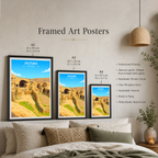 Uplistsikhe – Georgia - Travel Wall Art Print - Art Print - Travel Art Poster