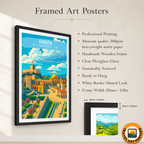 Vardzia – Georgia - Travel Wall Art Print - Art Print - Travel Art Poster