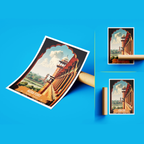 Agra Fort - Agra - India - Travel Wall Art Print - Art Print - Travel Art Poster