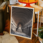 Ajanta Caves - Maharashra - India - Travel Wall Art Print - Art Print - Travel Art Poster
