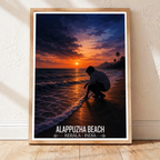 Alappuzha Beach - Kerala - India - Travel Wall Art Print - Art Print - Travel Art Poster