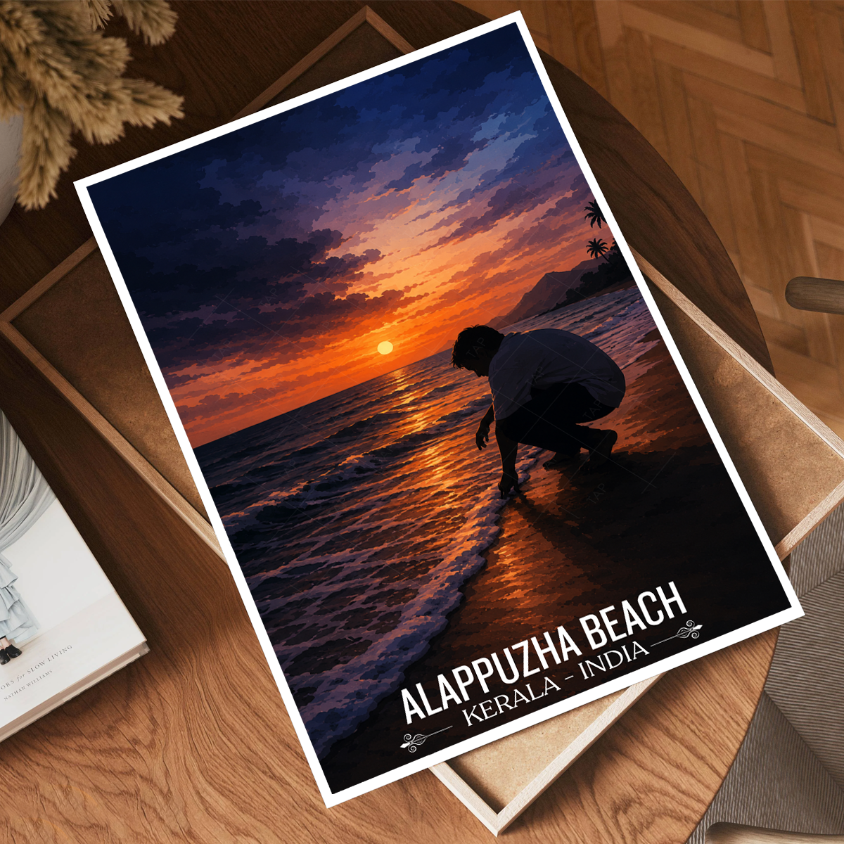 Alappuzha Beach - Kerala - India - Travel Wall Art Print - Art Print - Travel Art Poster