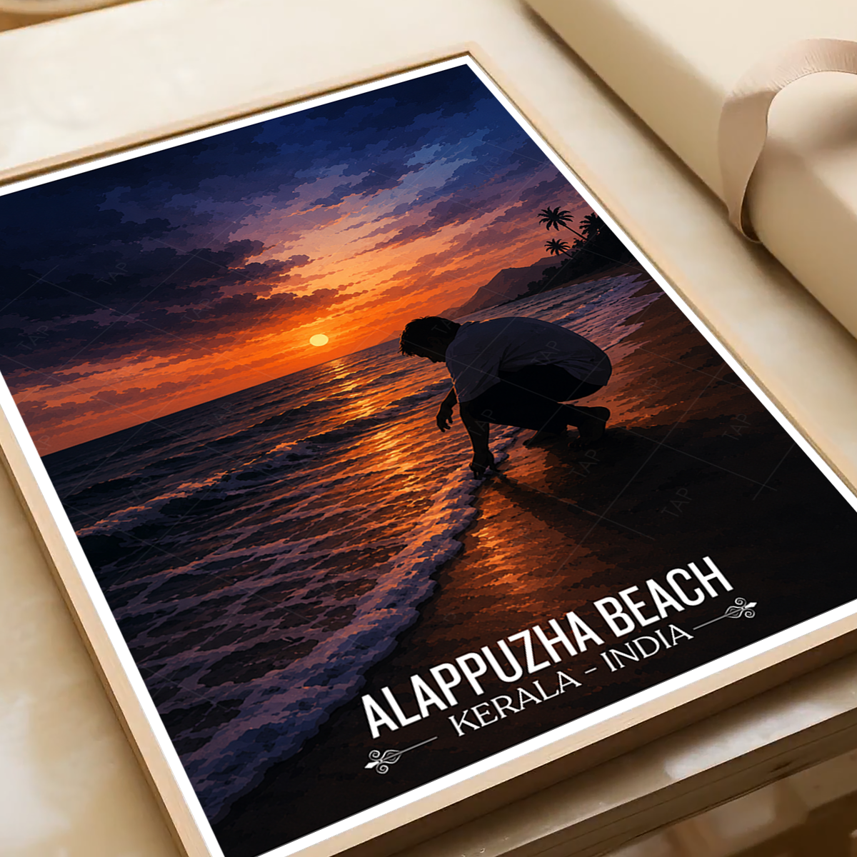 Alappuzha Beach - Kerala - India - Travel Wall Art Print - Art Print - Travel Art Poster