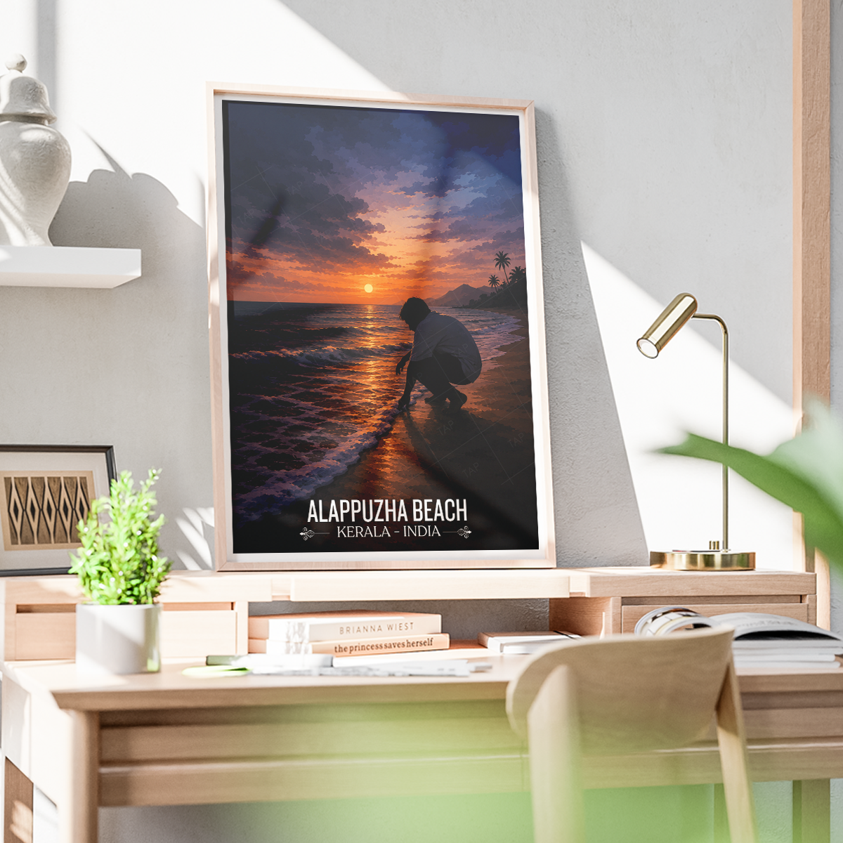 Alappuzha Beach - Kerala - India - Travel Wall Art Print - Art Print - Travel Art Poster