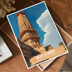Bijay Stambh - Rajasthan - India - Travel Wall Art Print - Art Print - Travel Art Poster