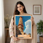 Bijay Stambh - Rajasthan - India - Travel Wall Art Print - Art Print - Travel Art Poster