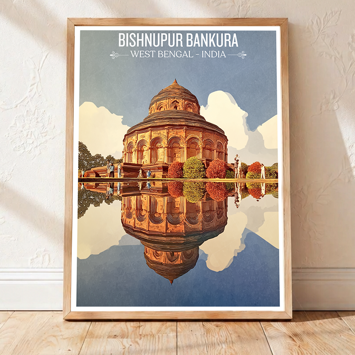 Bishnupur Bankura - West Bengal - India - Travel Wall Art Print - Art Print - Travel Art Poster