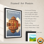 Bishnupur Bankura - West Bengal - India - Travel Wall Art Print - Art Print - Travel Art Poster