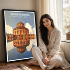 Bishnupur Bankura - West Bengal - India - Travel Wall Art Print - Art Print - Travel Art Poster