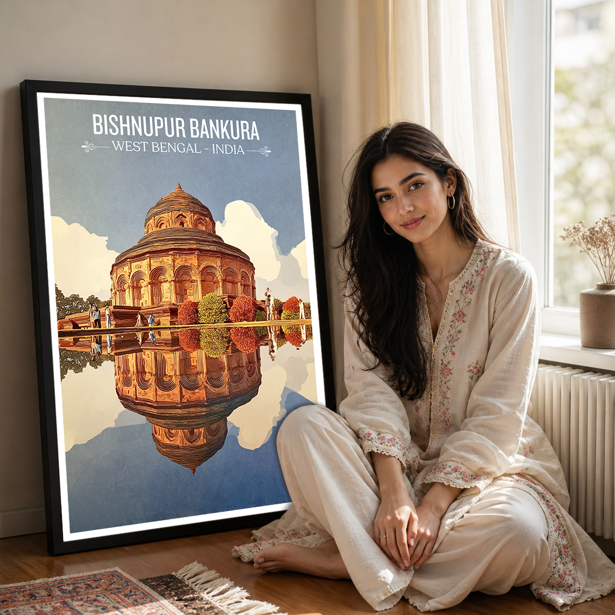 Bishnupur Bankura - West Bengal - India - Travel Wall Art Print - Art Print - Travel Art Poster