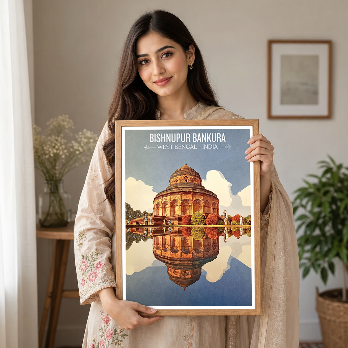 Bishnupur Bankura - West Bengal - India - Travel Wall Art Print - Art Print - Travel Art Poster